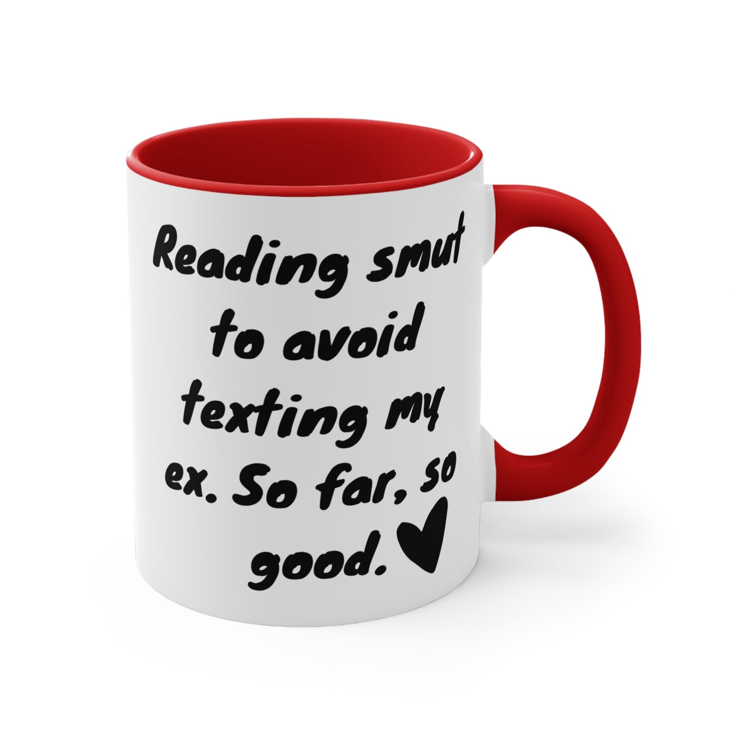 Reading Smut Mug – Funny Romance Reader Gift, Cute Gift for Friends, Unique Drinkware, Inspirational Home Decor