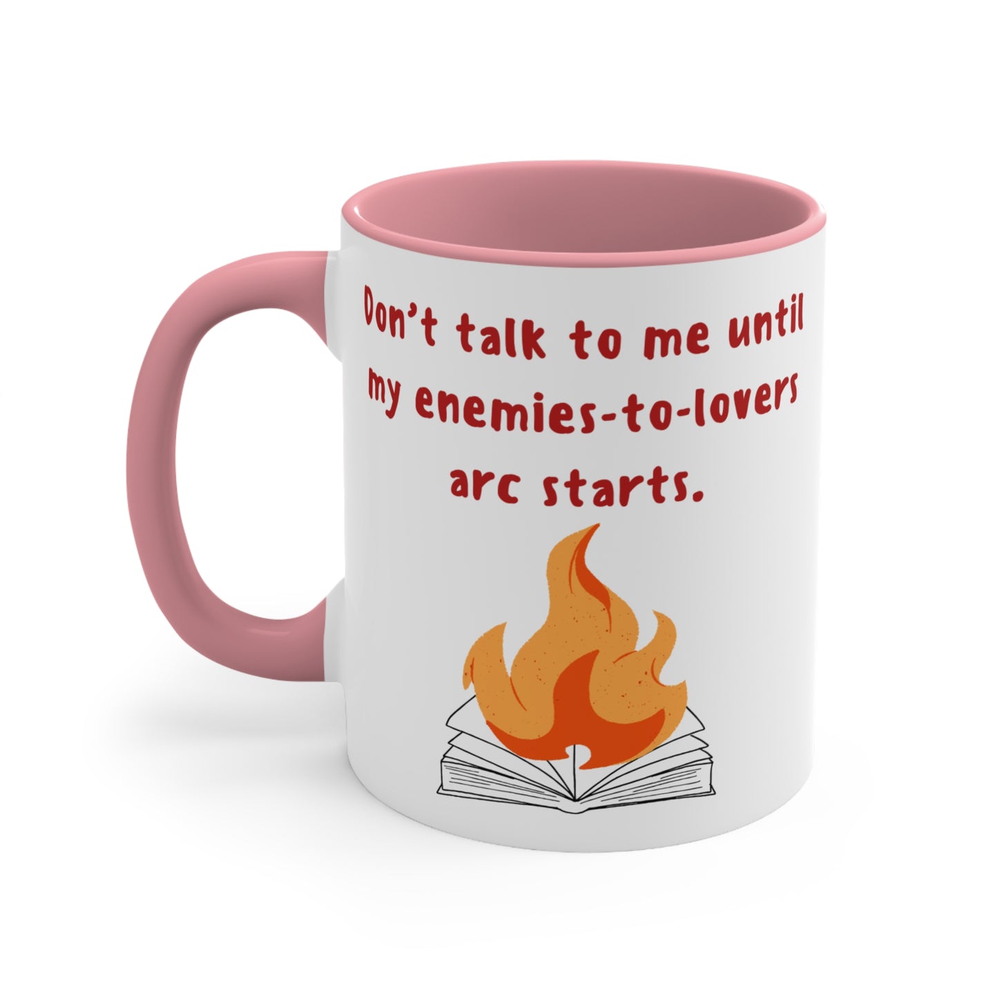 Enemies to Lovers – Funny Romance Reader Gift, Cute Gift for Friends, Unique Drinkware, Inspirational Home Decor