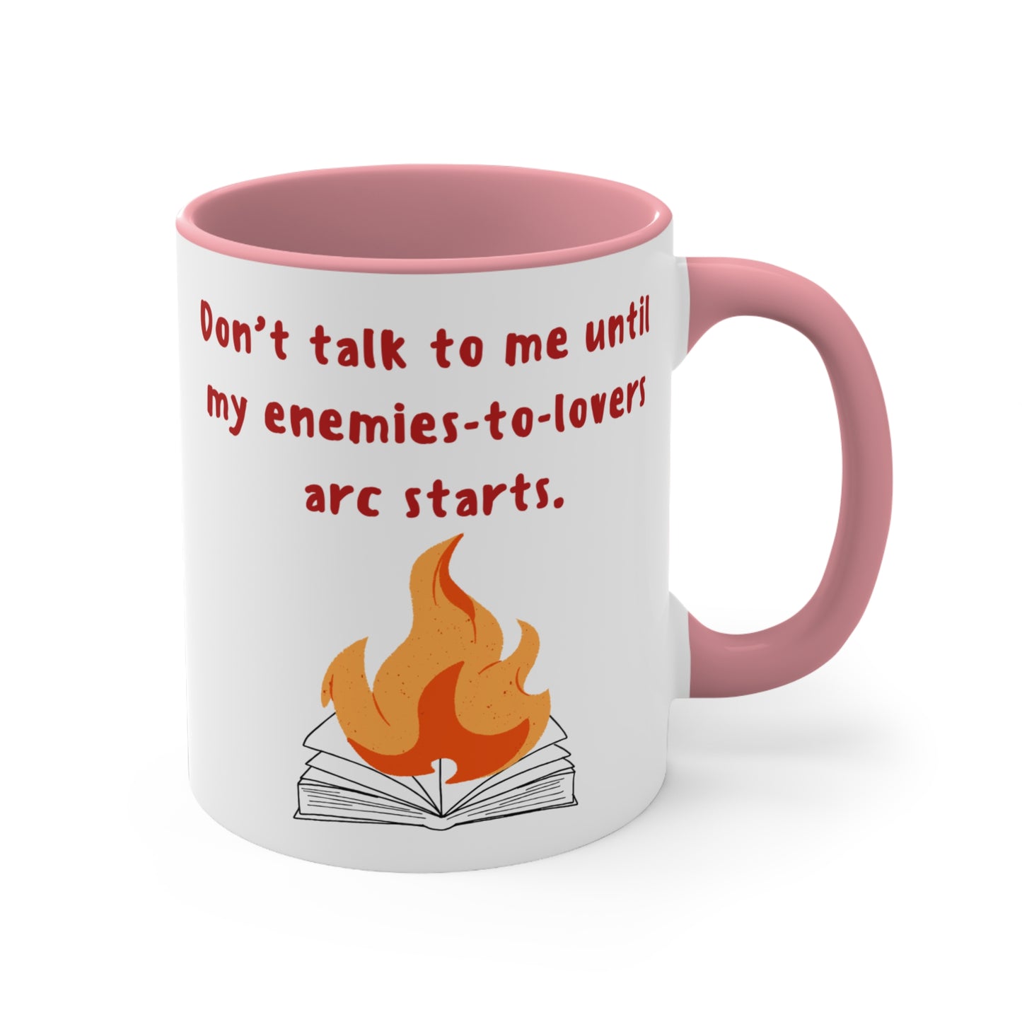 Enemies to Lovers – Funny Romance Reader Gift, Cute Gift for Friends, Unique Drinkware, Inspirational Home Decor