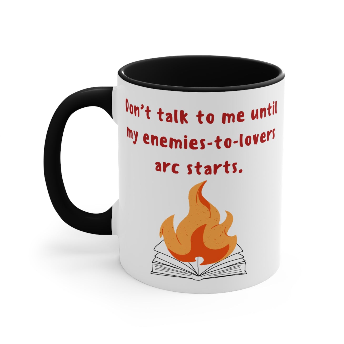 Enemies to Lovers – Funny Romance Reader Gift, Cute Gift for Friends, Unique Drinkware, Inspirational Home Decor