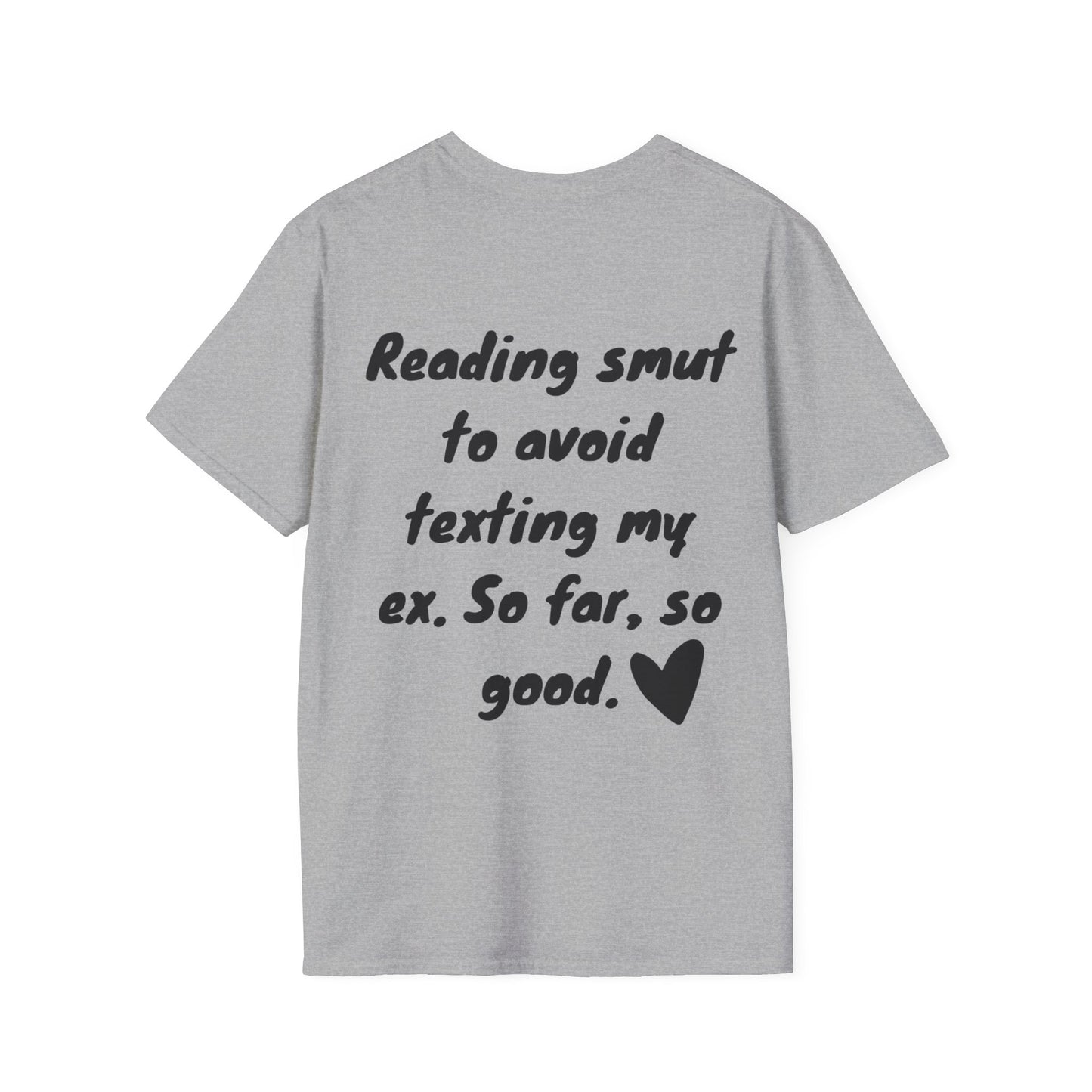 Unisex Softstyle T-Shirt with Playful Quotes, Casual Tee for Book Lovers, Funny Shirt for Readers, Ideal Gift for Friends, Comfortable [...]