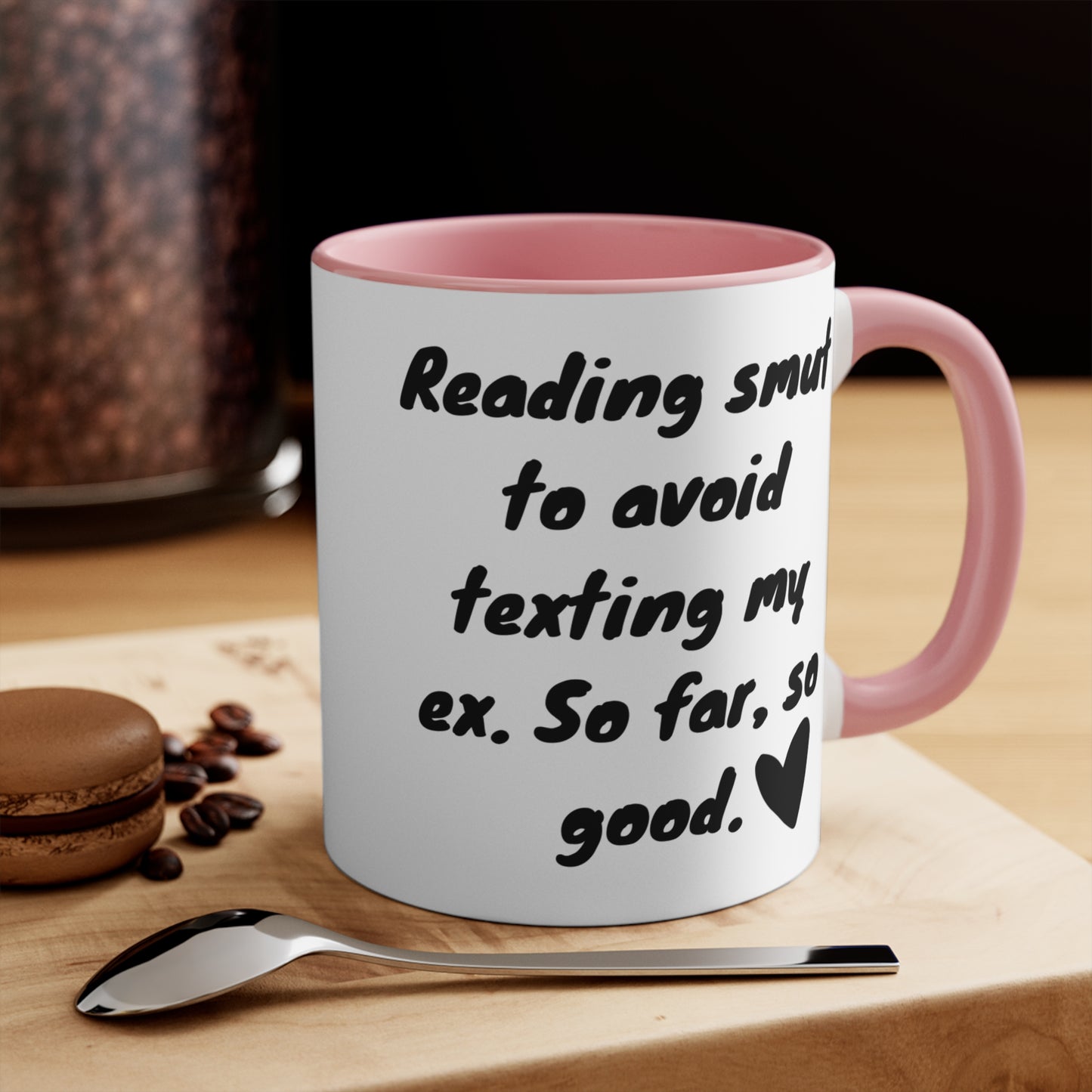 Reading Smut Mug – Funny Romance Reader Gift, Cute Gift for Friends, Unique Drinkware, Inspirational Home Decor