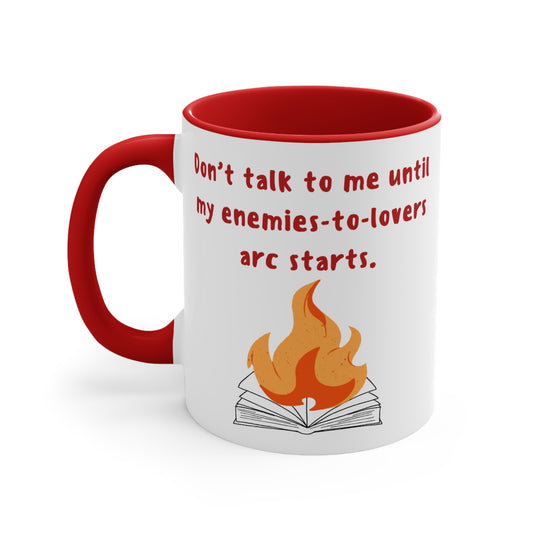 Enemies to Lovers – Funny Romance Reader Gift, Cute Gift for Friends, Unique Drinkware, Inspirational Home Decor