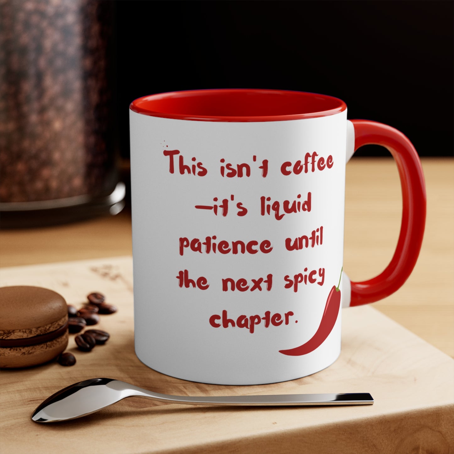 Spicy Chapter – Funny Romance Reader Gift, Cute Gift for Friends, Unique Drinkware, Inspirational Home Decor