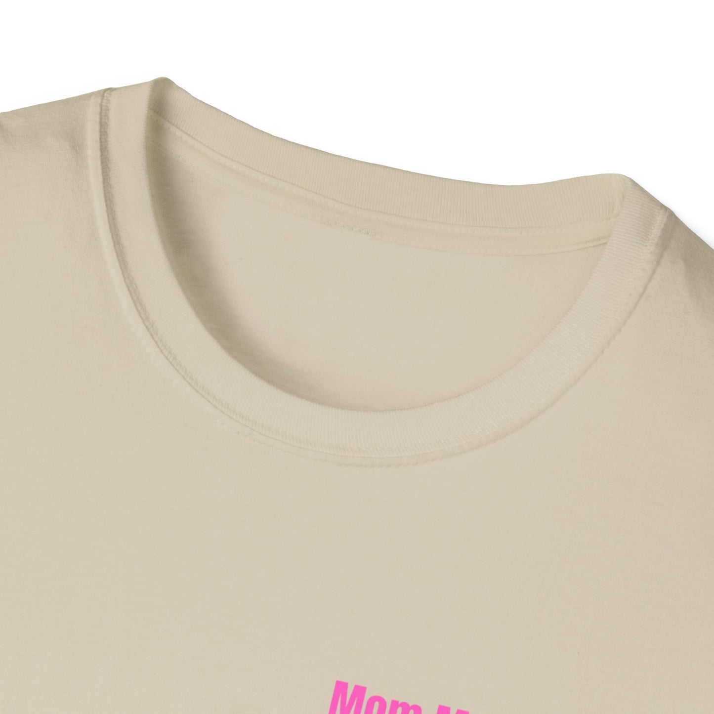 Mom Life T-Shirt, Unisex Softstyle Tee, Funny Mom Shirt, Gifts for Moms, Casual Everyday Wear, Parent Humor Apparel