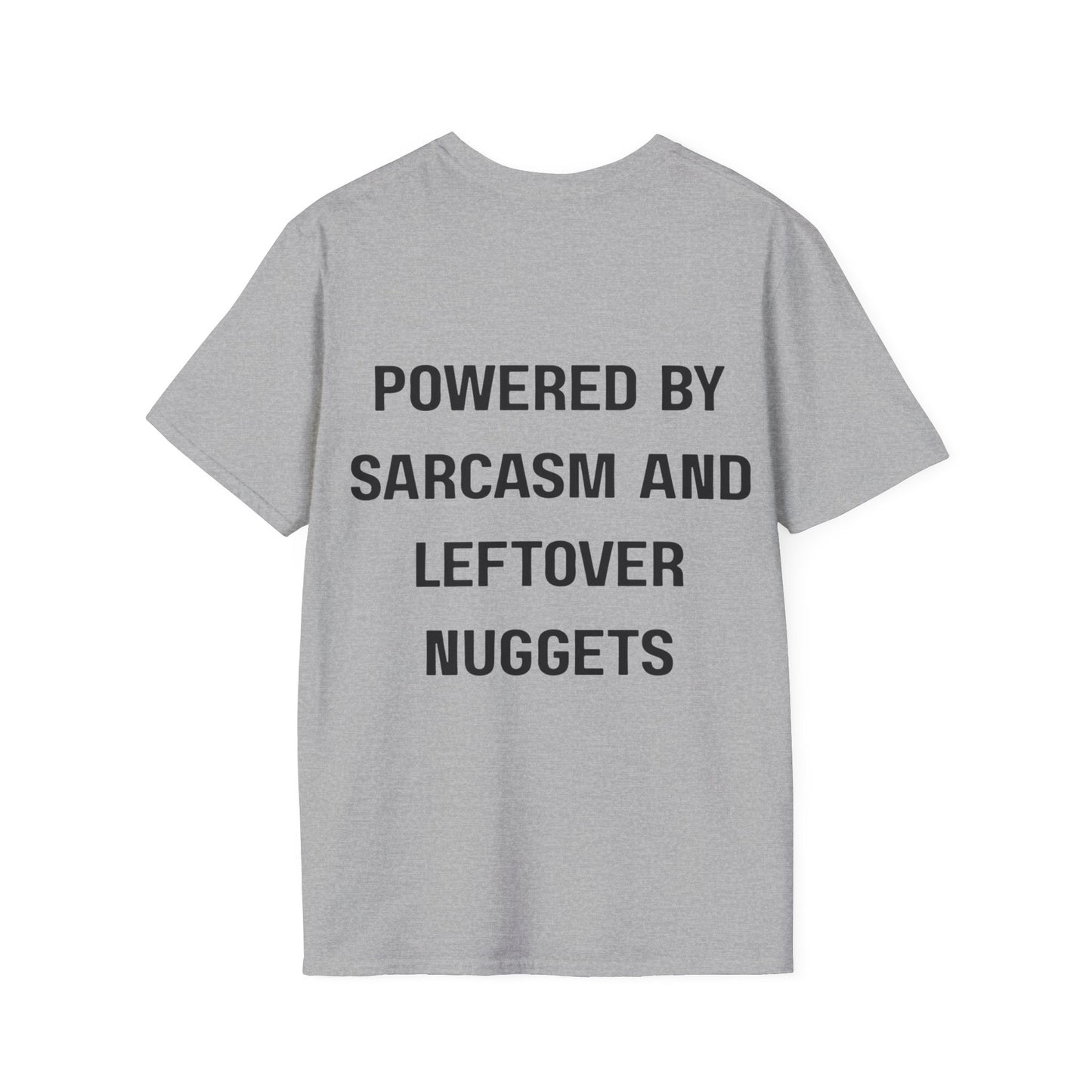 Sarcasm & Comfort: Unisex Softstyle T-Shirt for Everyday Humor, Gift for Friends, Casual Wear, Quirky Tee, Gift for Food Lovers