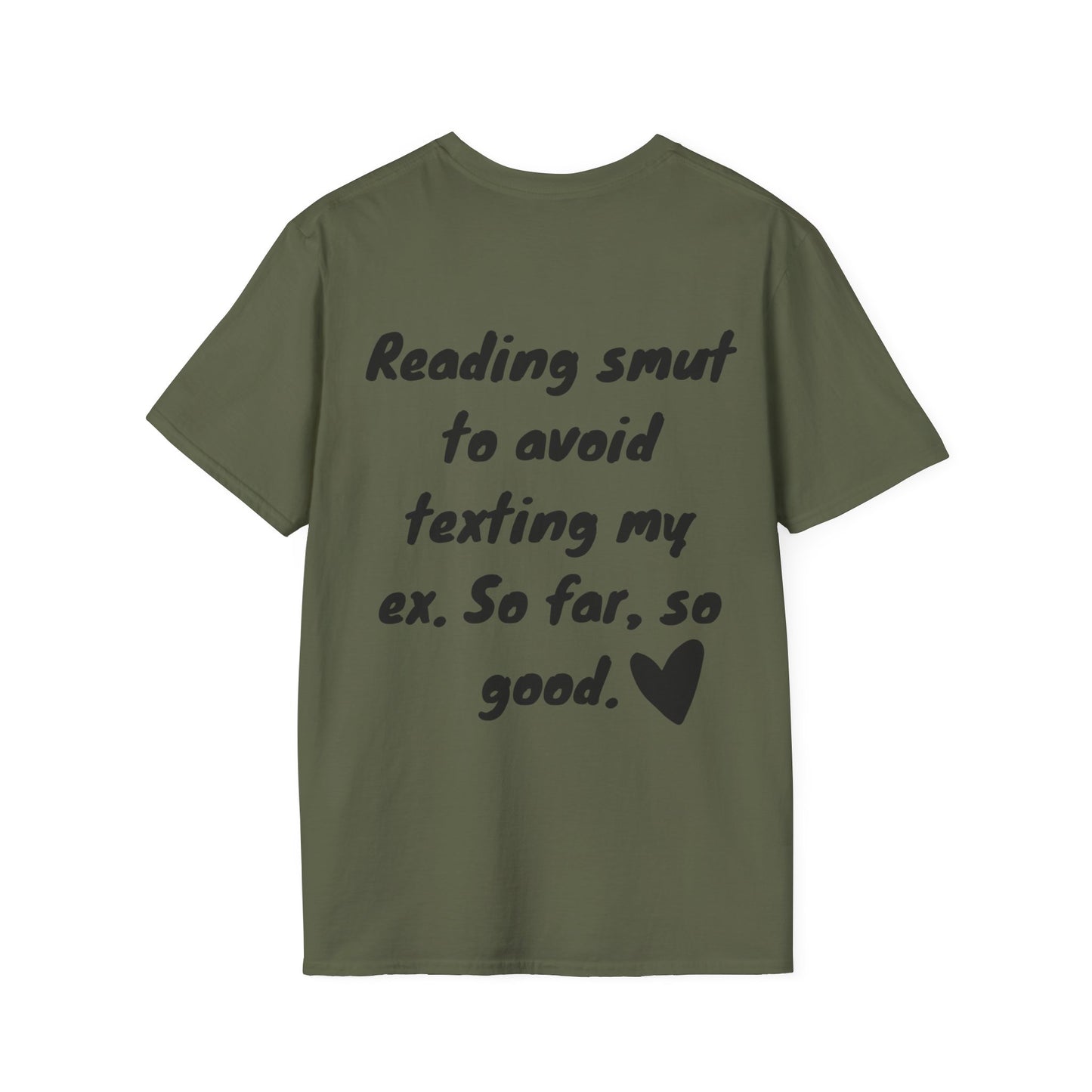 Unisex Softstyle T-Shirt with Playful Quotes, Casual Tee for Book Lovers, Funny Shirt for Readers, Ideal Gift for Friends, Comfortable [...]