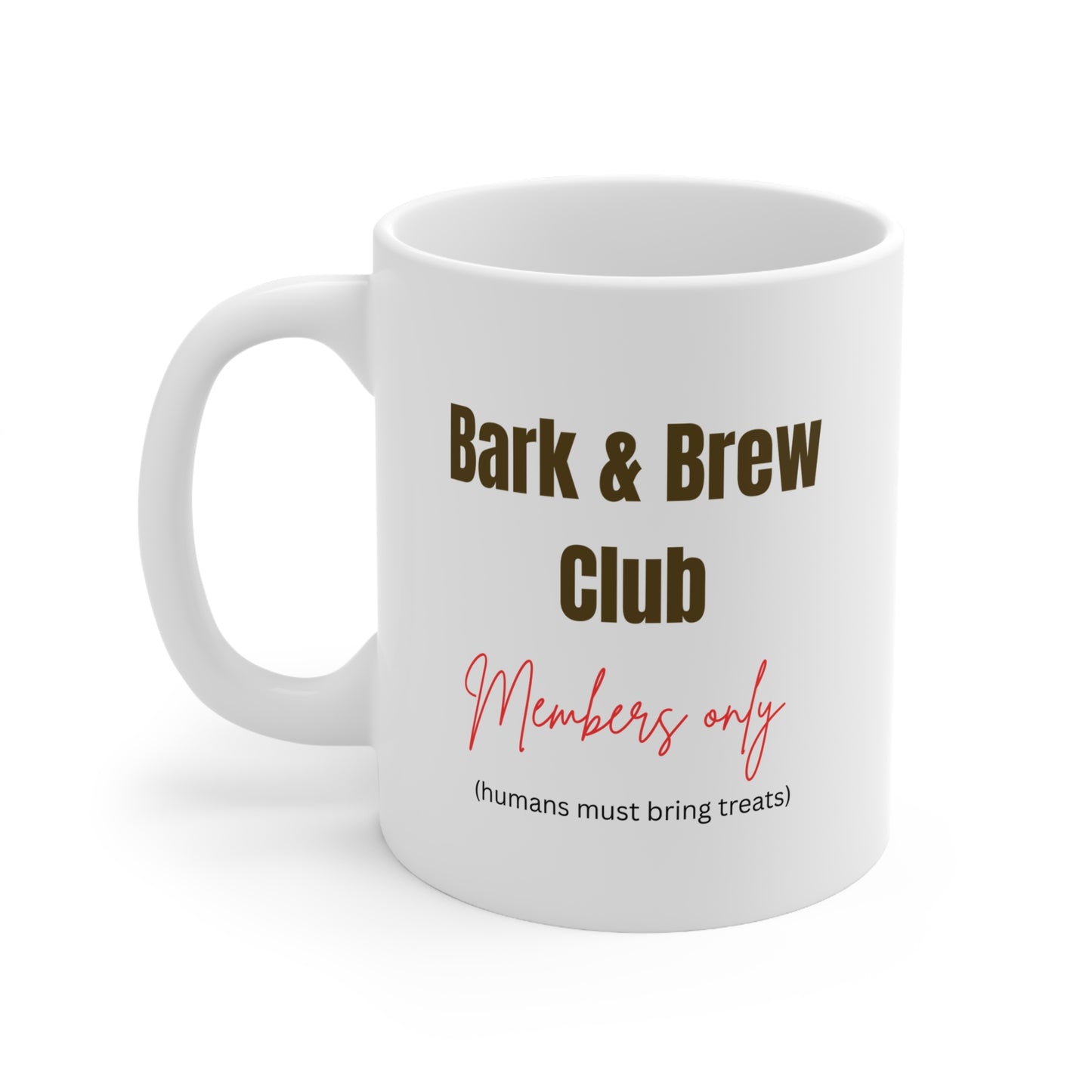 Bark & Brew Club Ceramic Coffee Mug