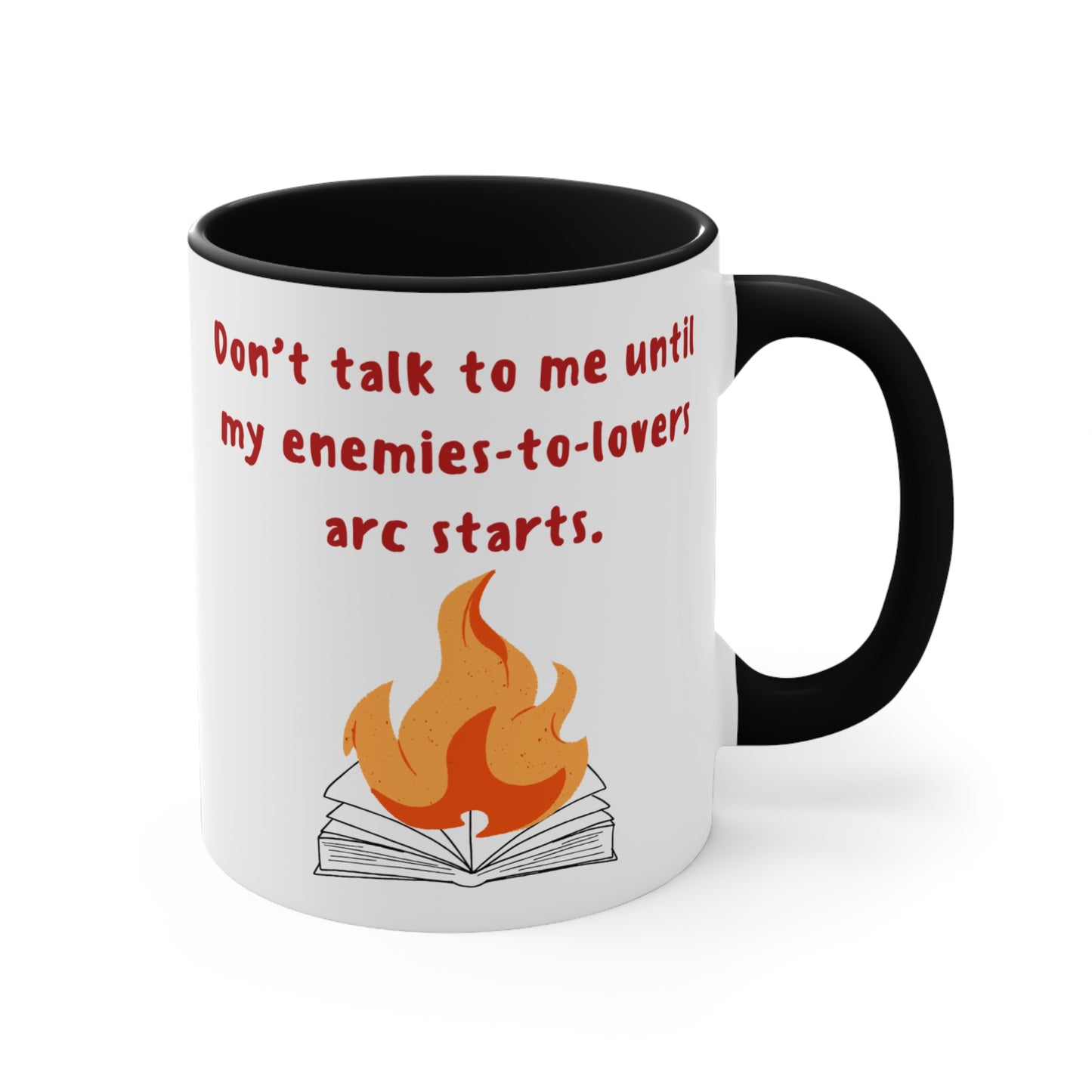 Enemies to Lovers – Funny Romance Reader Gift, Cute Gift for Friends, Unique Drinkware, Inspirational Home Decor