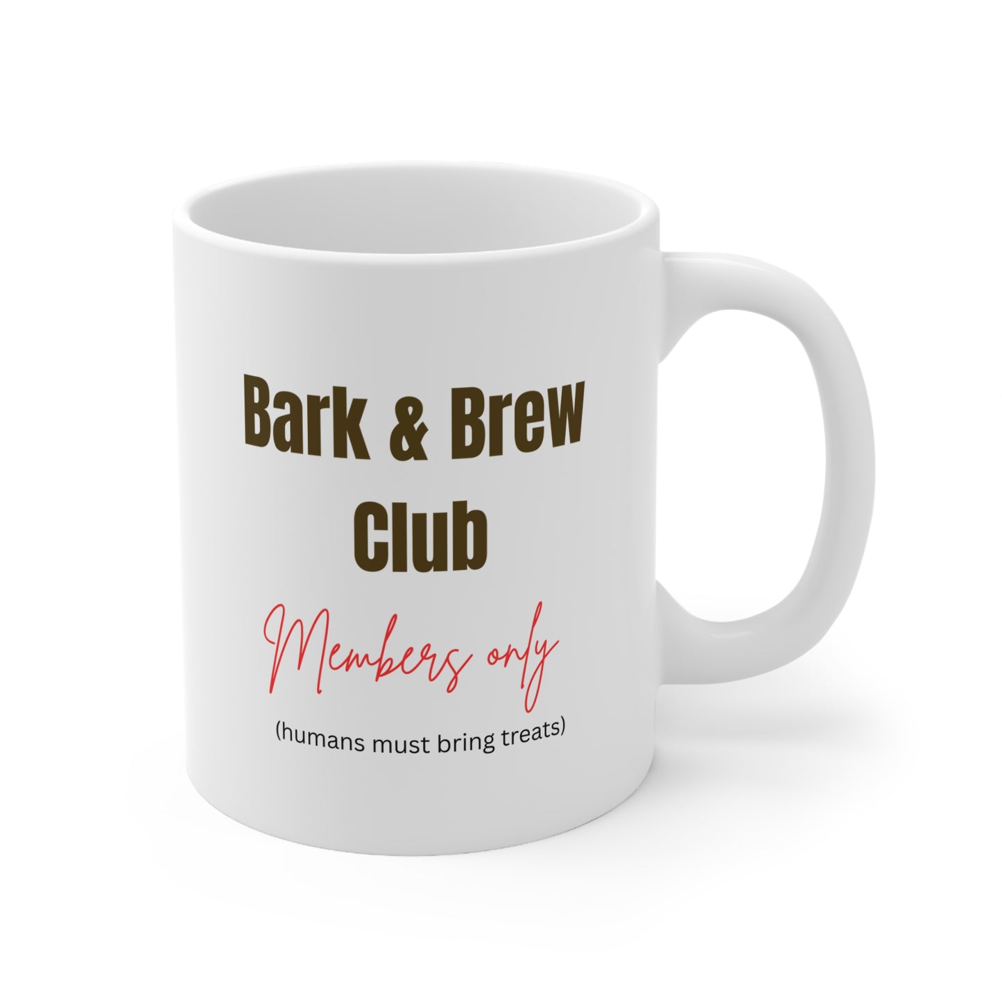 Bark & Brew Club Ceramic Coffee Mug