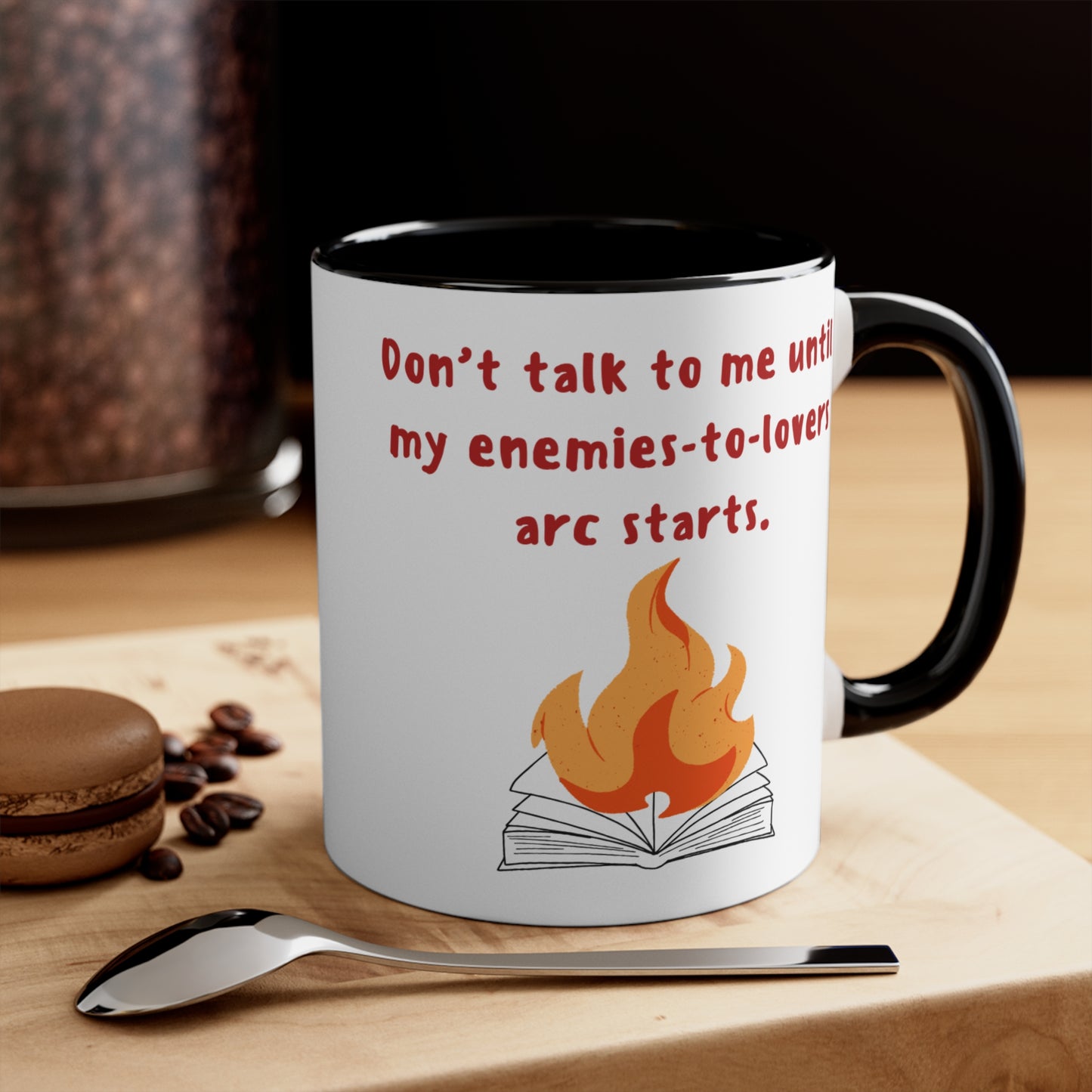 Enemies to Lovers – Funny Romance Reader Gift, Cute Gift for Friends, Unique Drinkware, Inspirational Home Decor