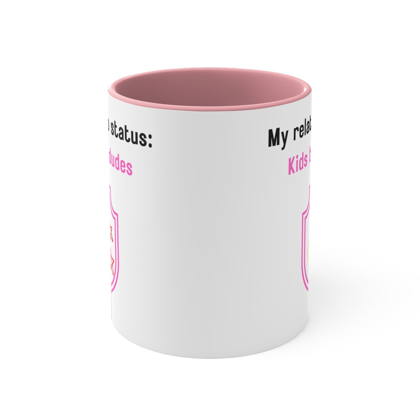 My Relationship Status: Kids Before Dudes Mug – Funny Single Mom Coffee Cup, Fun Gift for Moms, Mother's Day, Parenting Humor, Unique Kitchen Decor