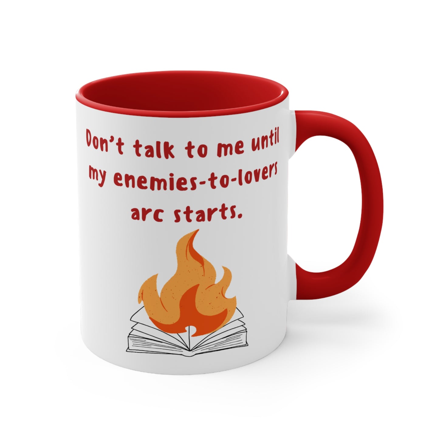Enemies to Lovers – Funny Romance Reader Gift, Cute Gift for Friends, Unique Drinkware, Inspirational Home Decor