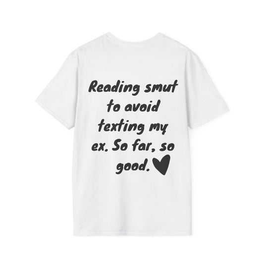 Unisex Softstyle T-Shirt with Playful Quotes, Casual Tee for Book Lovers, Funny Shirt for Readers, Ideal Gift for Friends, Comfortable [...]